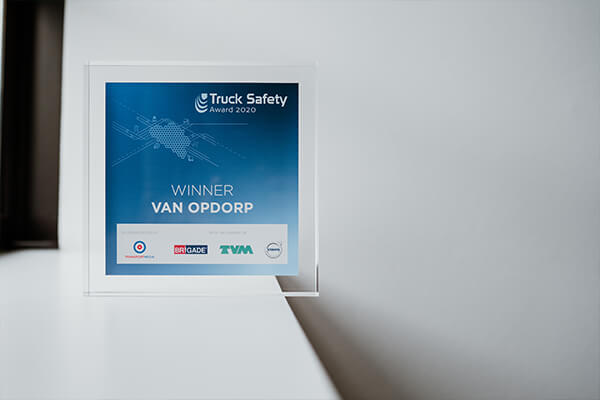 Nieuws: Winnaar Truck Safety Award 2020